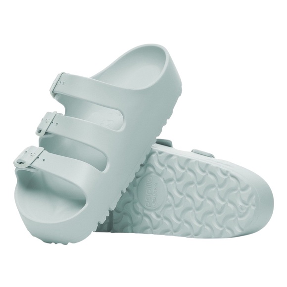 Birkenstock NWT  Women's Florida III Platform EVA sandal in Surf Green in Sz 8 - Picture 7 of 10